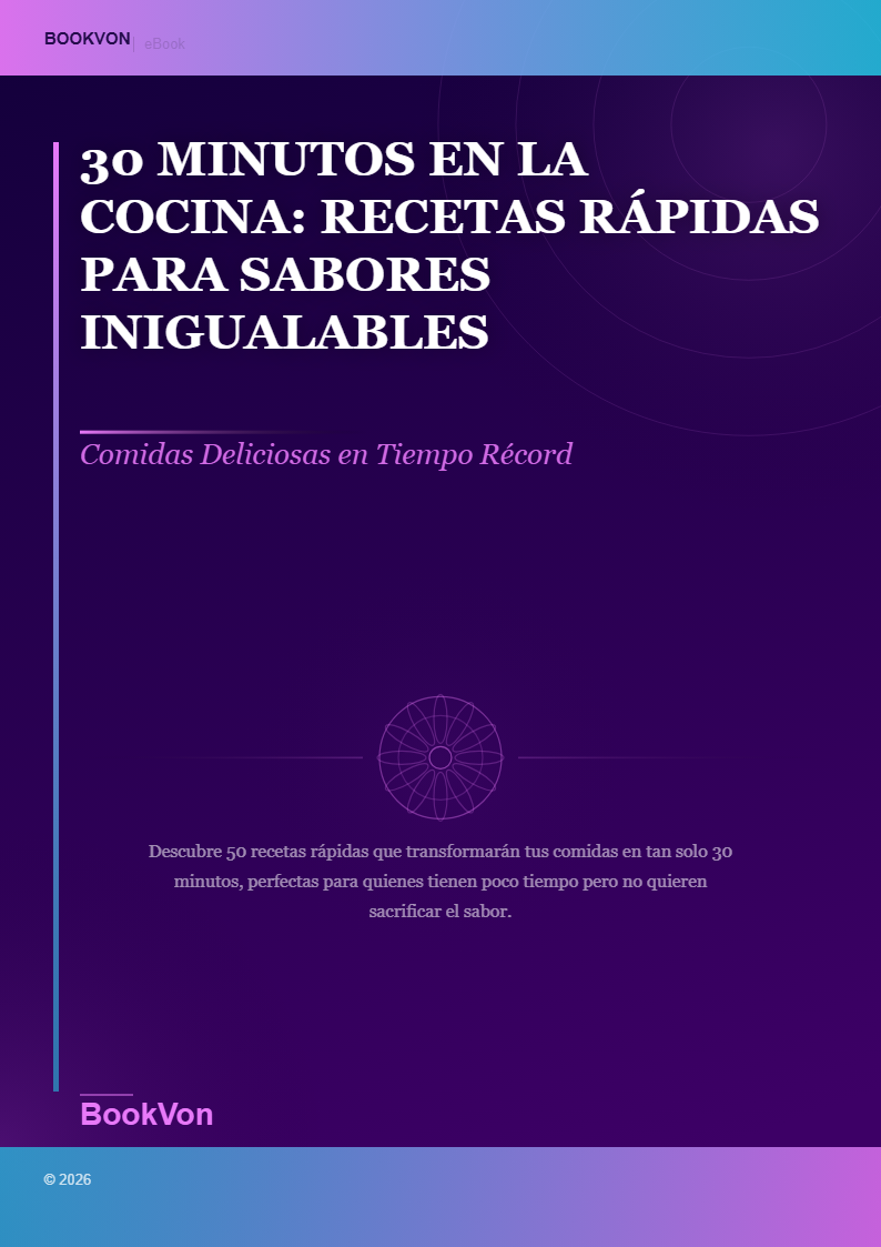 30 Minutos en la Cocina: Recetas Rápidas para Sabores Inigualables