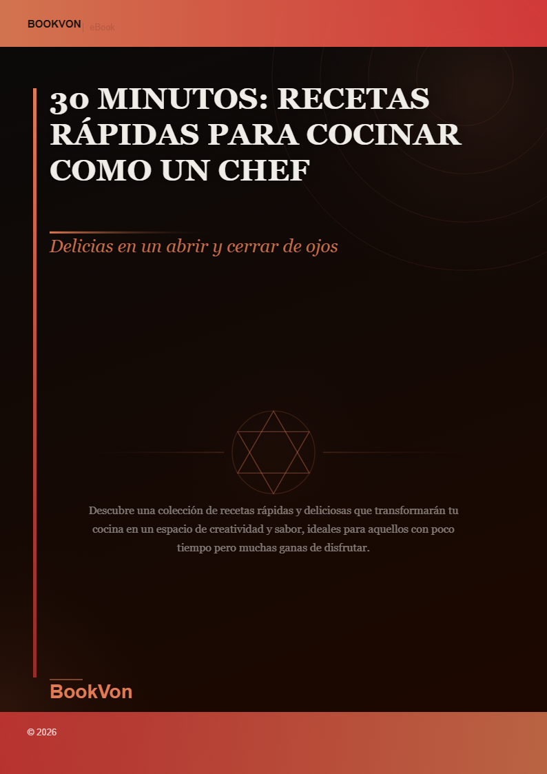 30 Minutos: Recetas Rápidas para Cocinar como un Chef
