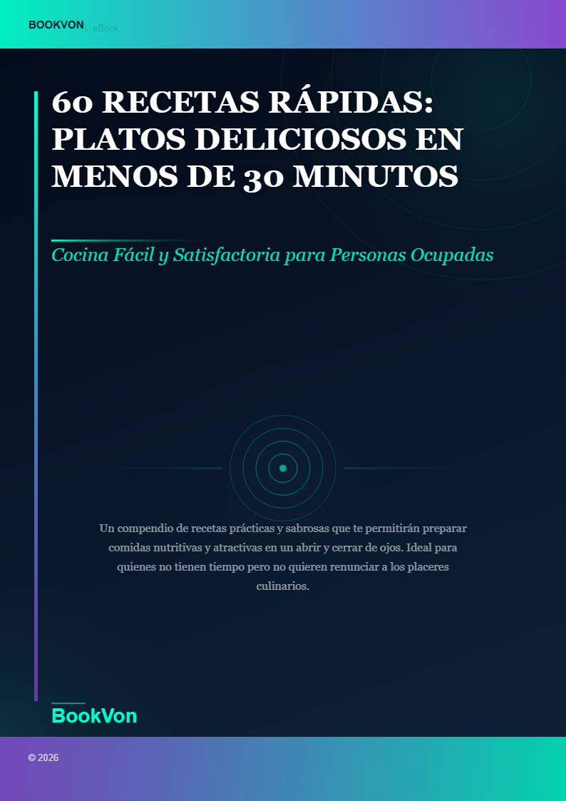 60 Recetas Rápidas: Platos Deliciosos en Menos de 30 Minutos