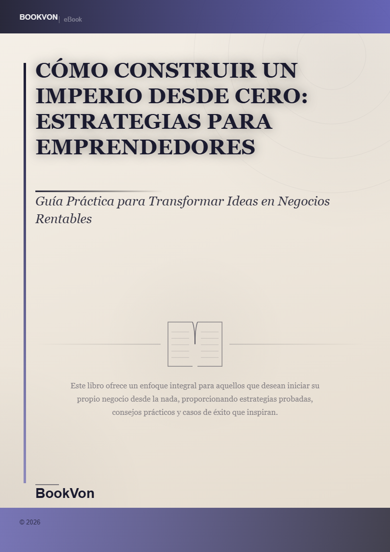 Cómo Construir un Imperio desde Cero: Estrategias para Emprendedores Novatos
