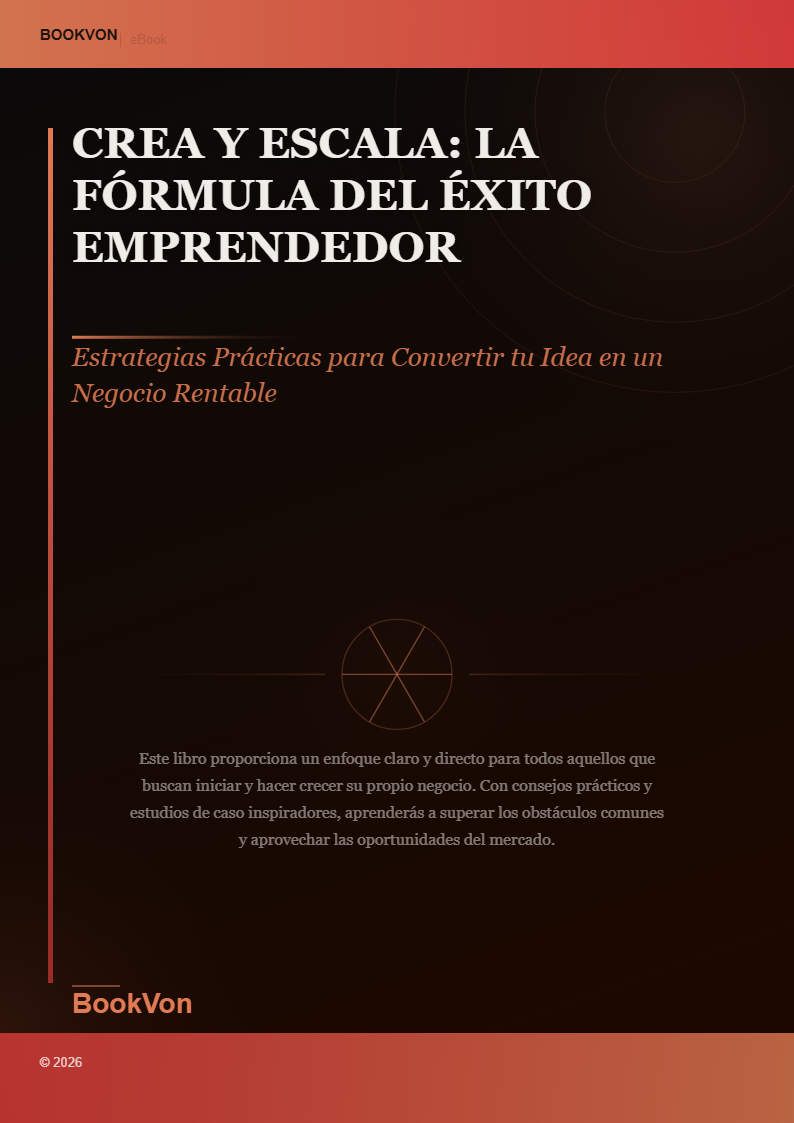 Crea y Escala: La Fórmula del Éxito Emprendedor