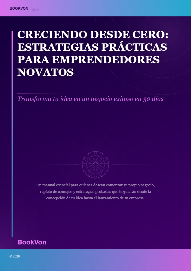 Creciendo desde cero: Estrategias prácticas para emprendedores novatos