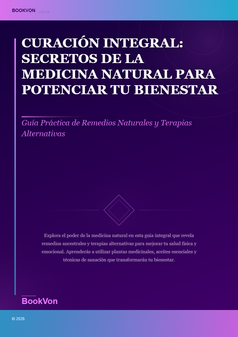 Curación Integral: Secretos de la Medicina Natural para Potenciar tu Bienestar
