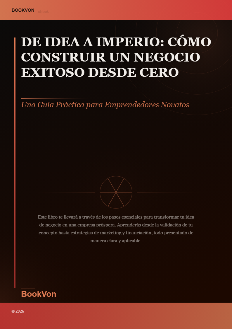 De Idea a Imperio: Cómo Construir un Negocio Exitoso desde Cero
