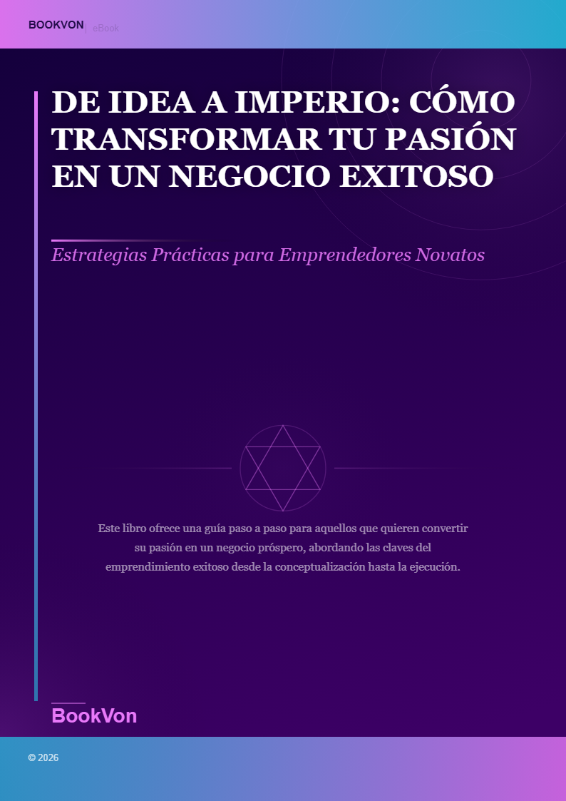 De Idea a Imperio: Cómo Transformar tu Pasión en un Negocio Exitoso