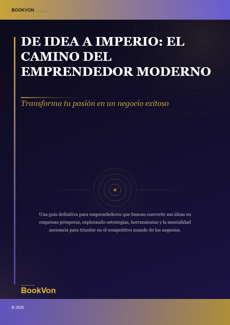 De Idea a Imperio: El Camino del Emprendedor Moderno