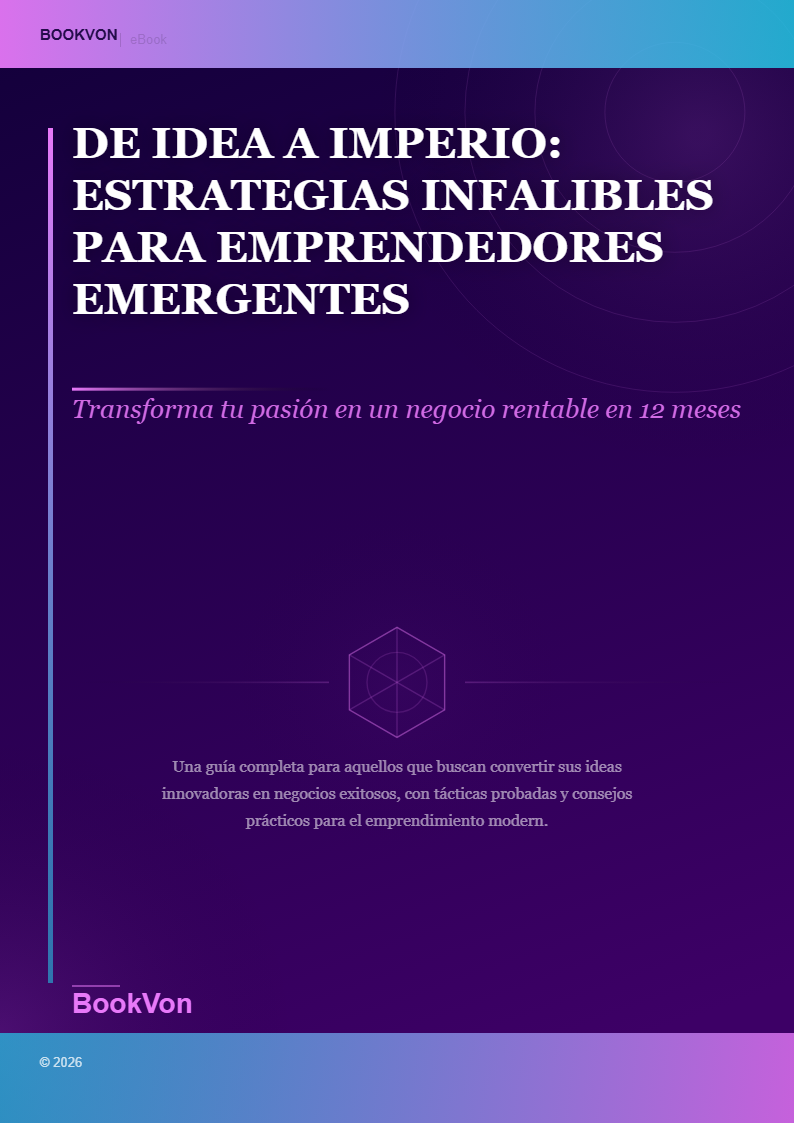 De Idea a Imperio: Estrategias Infalibles para Emprendedores Emergentes