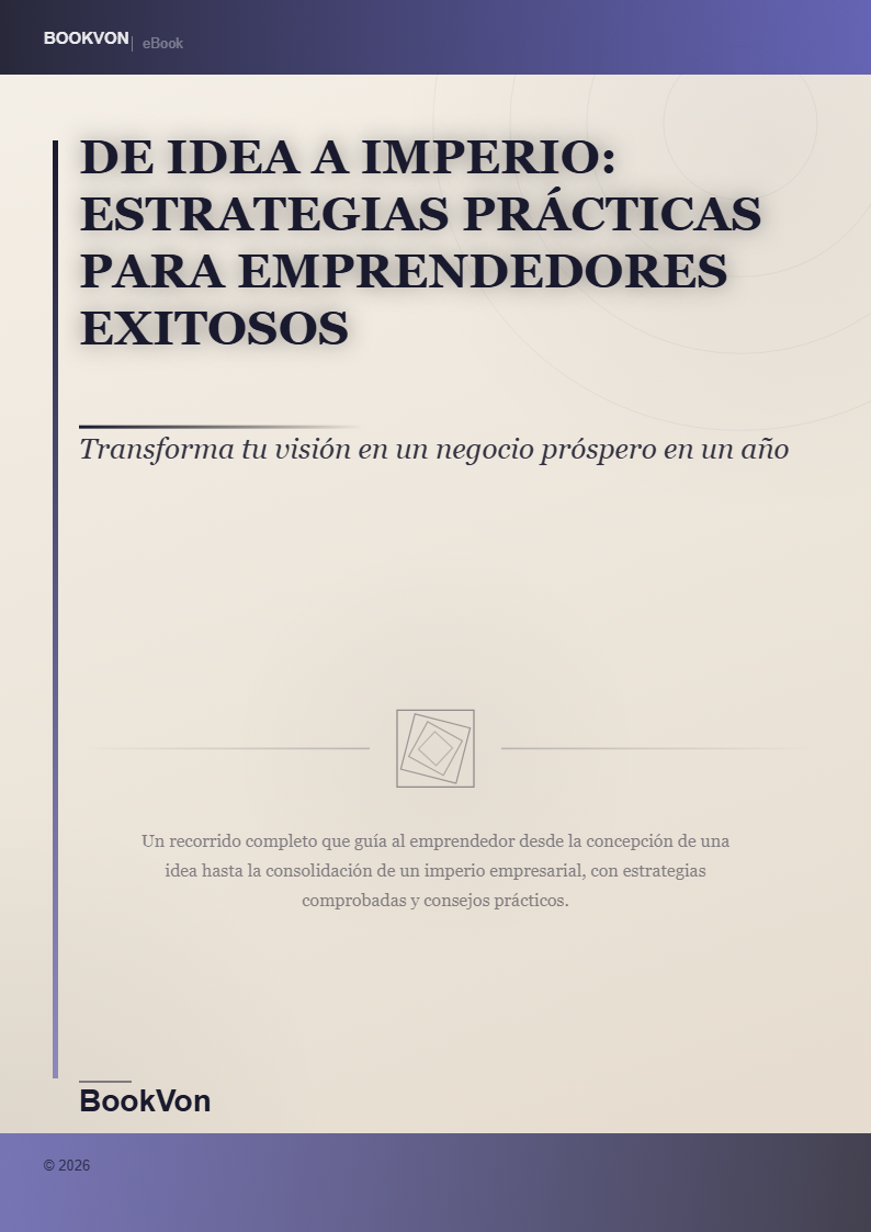 De Idea a Imperio: Estrategias Prácticas para Emprendedores Exitosos