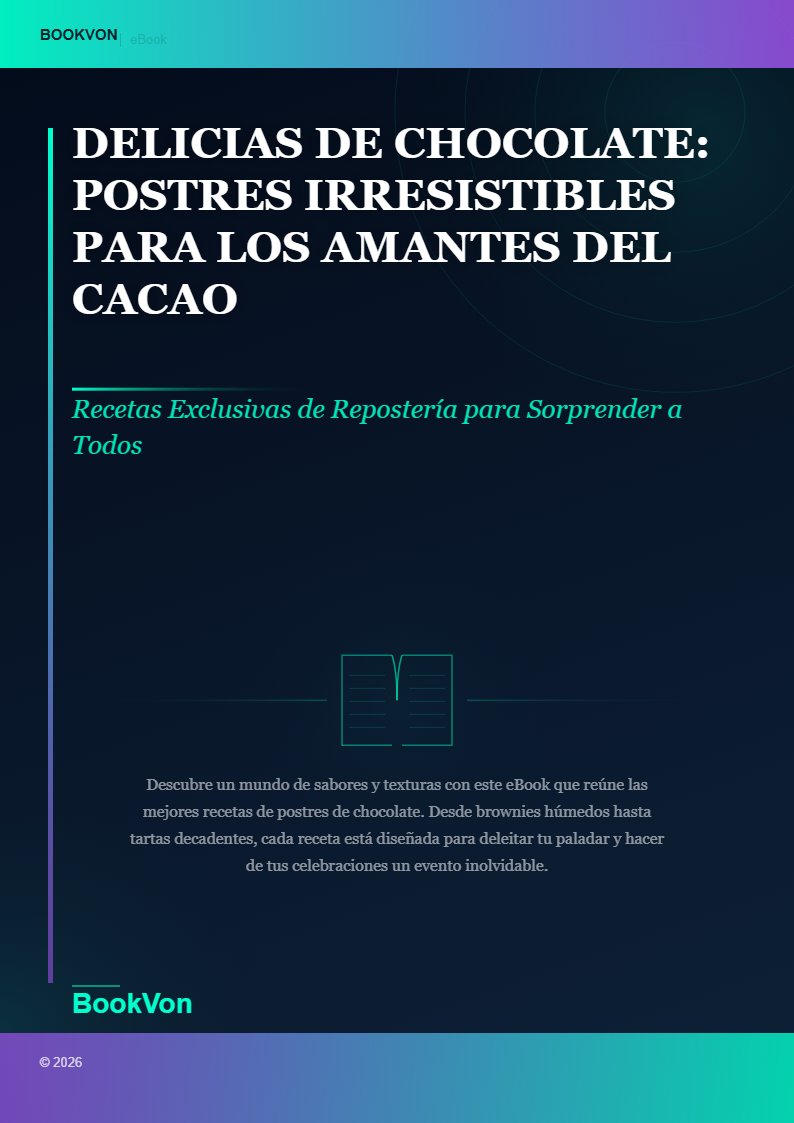 Delicias de Chocolate: Postres Irresistibles para los Amantes del Cacao