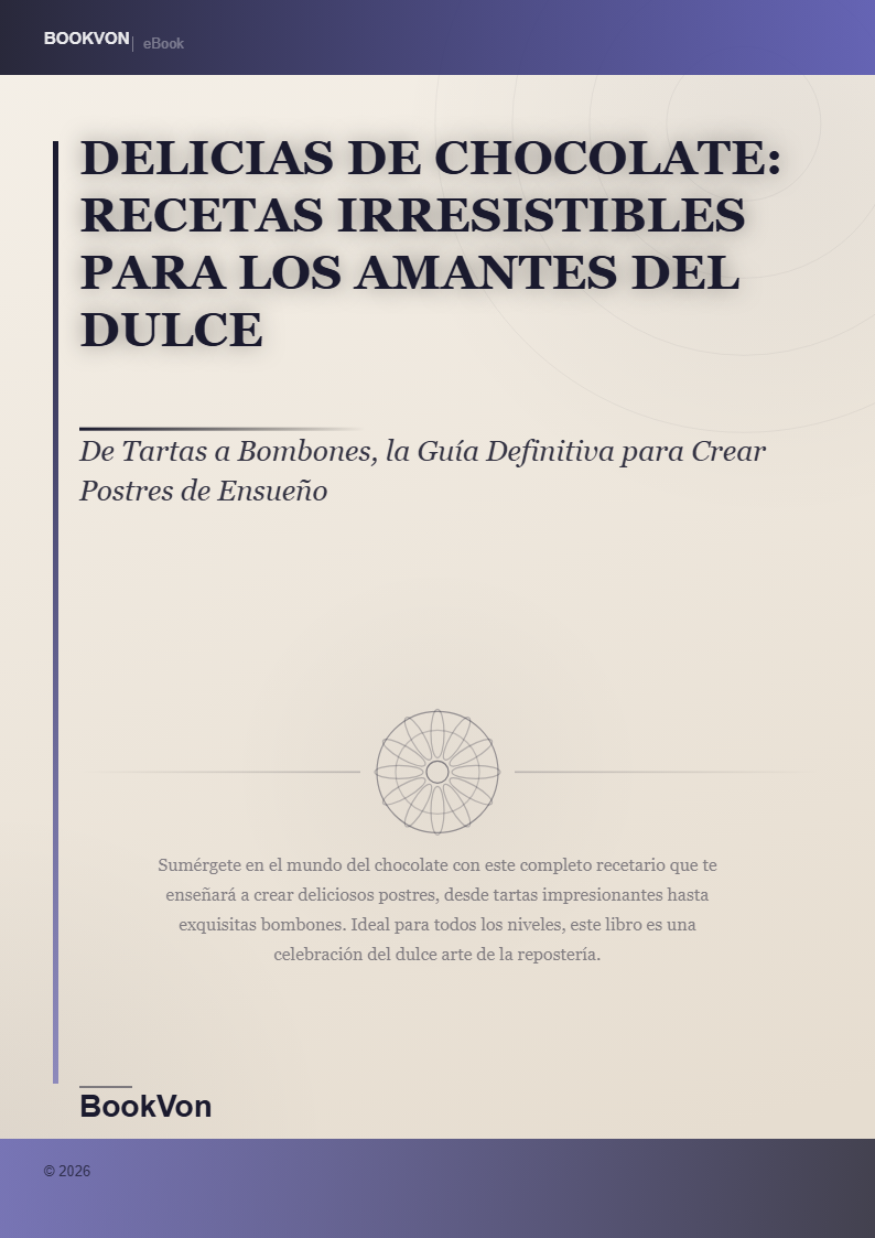 Delicias de Chocolate: Recetas Irresistibles para los Amantes del Dulce