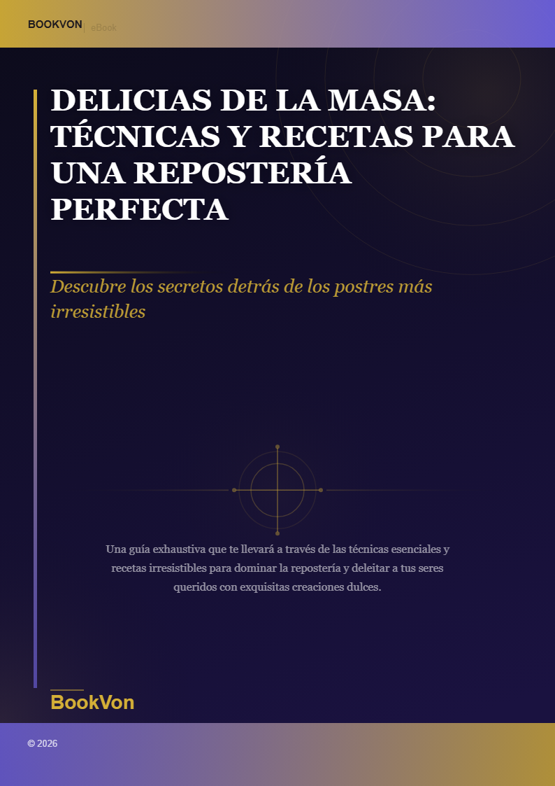 Delicias de la Masa: Técnicas y Recetas para una Repostería Perfecta