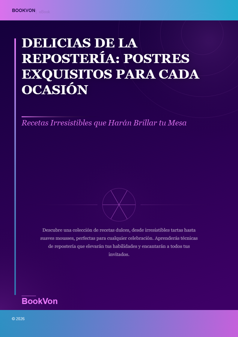 Delicias de la Repostería: Postres Exquisitos para Cada Ocasión