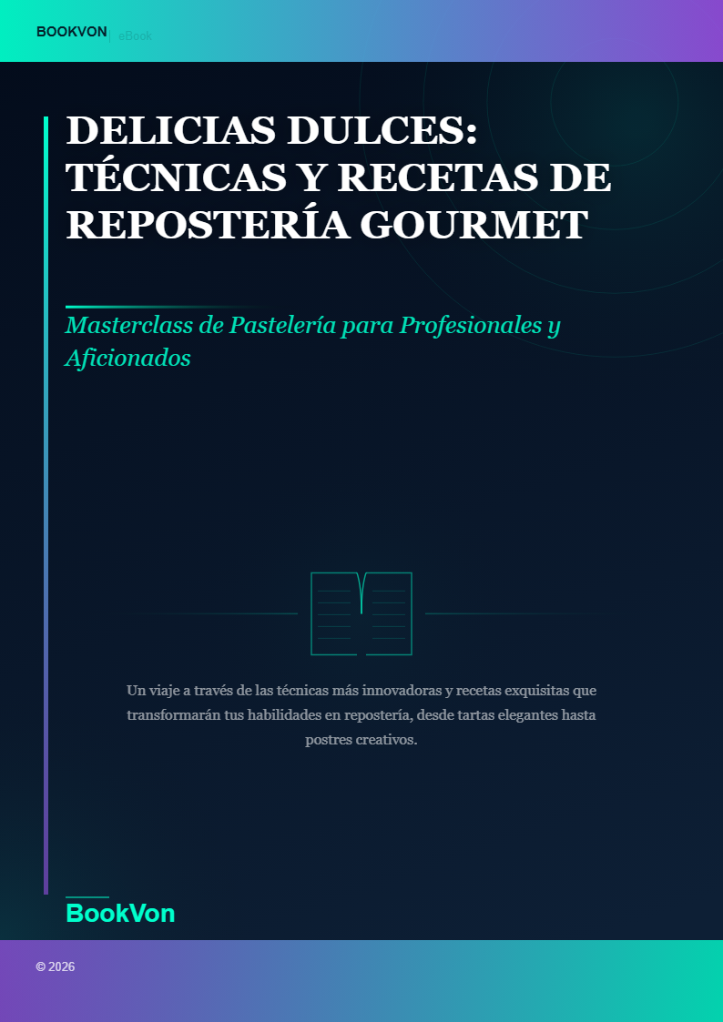 Delicias Dulces: Técnicas y Recetas de Repostería Gourmet
