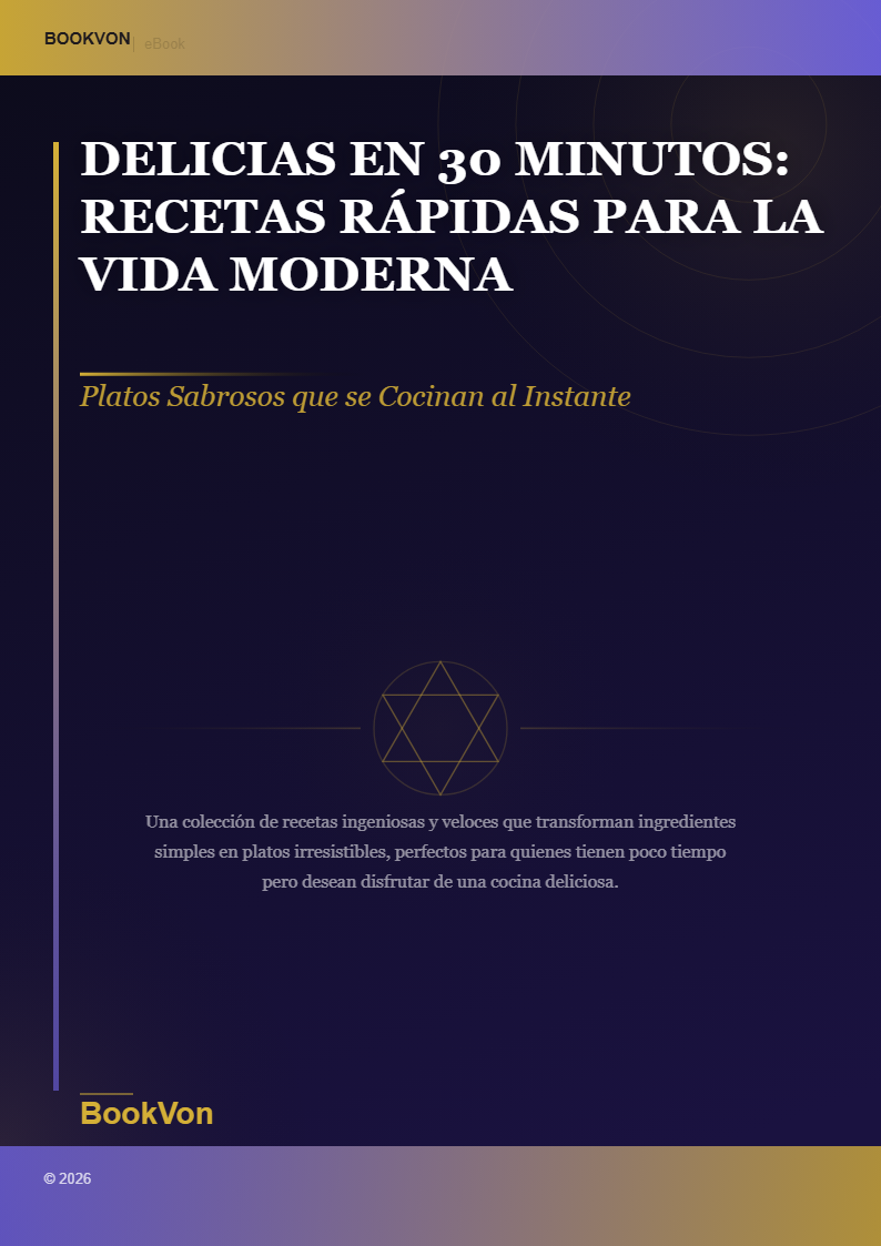 Delicias en 30 Minutos: Recetas Rápidas para la Vida Moderna