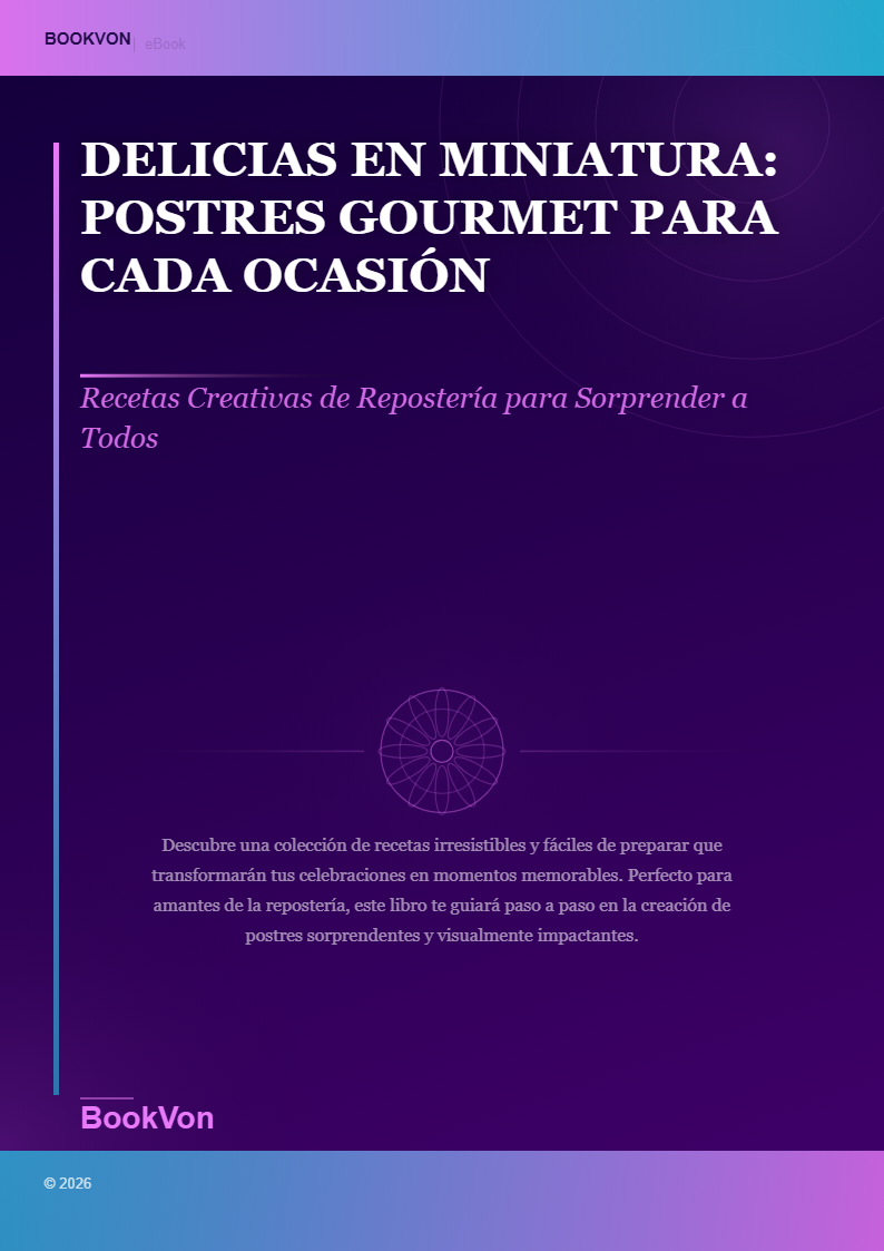 Delicias en Miniatura: Postres Gourmet para Cada Ocasión