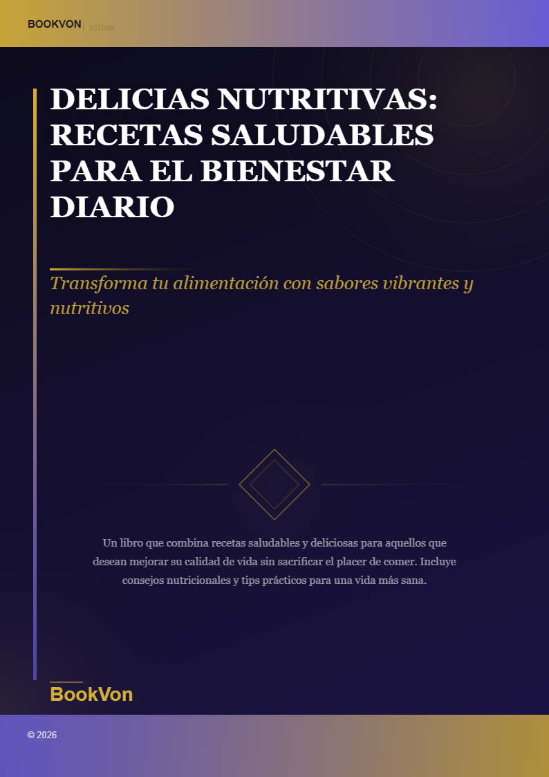 Delicias Nutritivas: Recetas Saludables para el Bienestar Diario