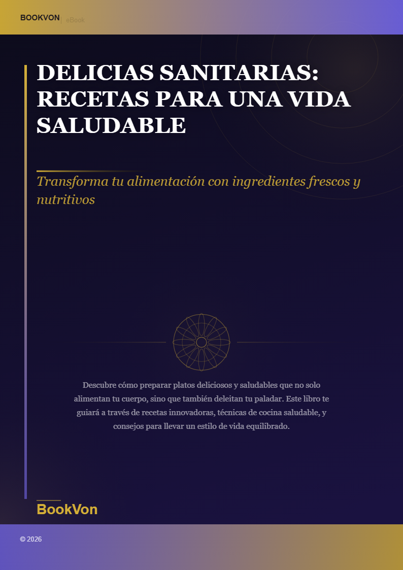 Delicias Sanitarias: Recetas para una Vida Saludable