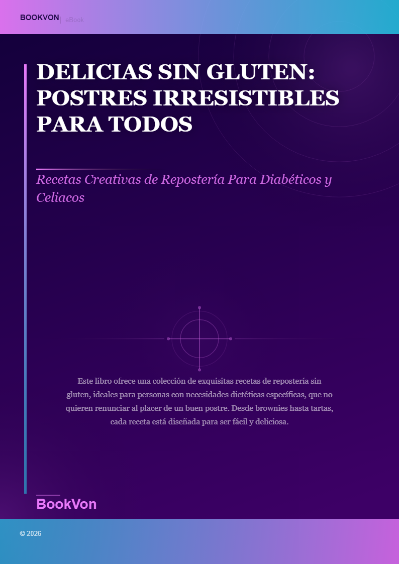 Delicias Sin Gluten: Postres Irresistibles para Todos