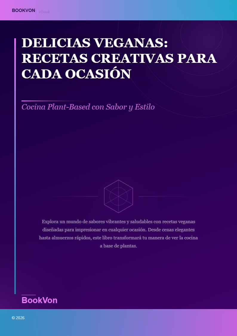 Delicias Veganas: Recetas Creativas para Cada Ocasión
