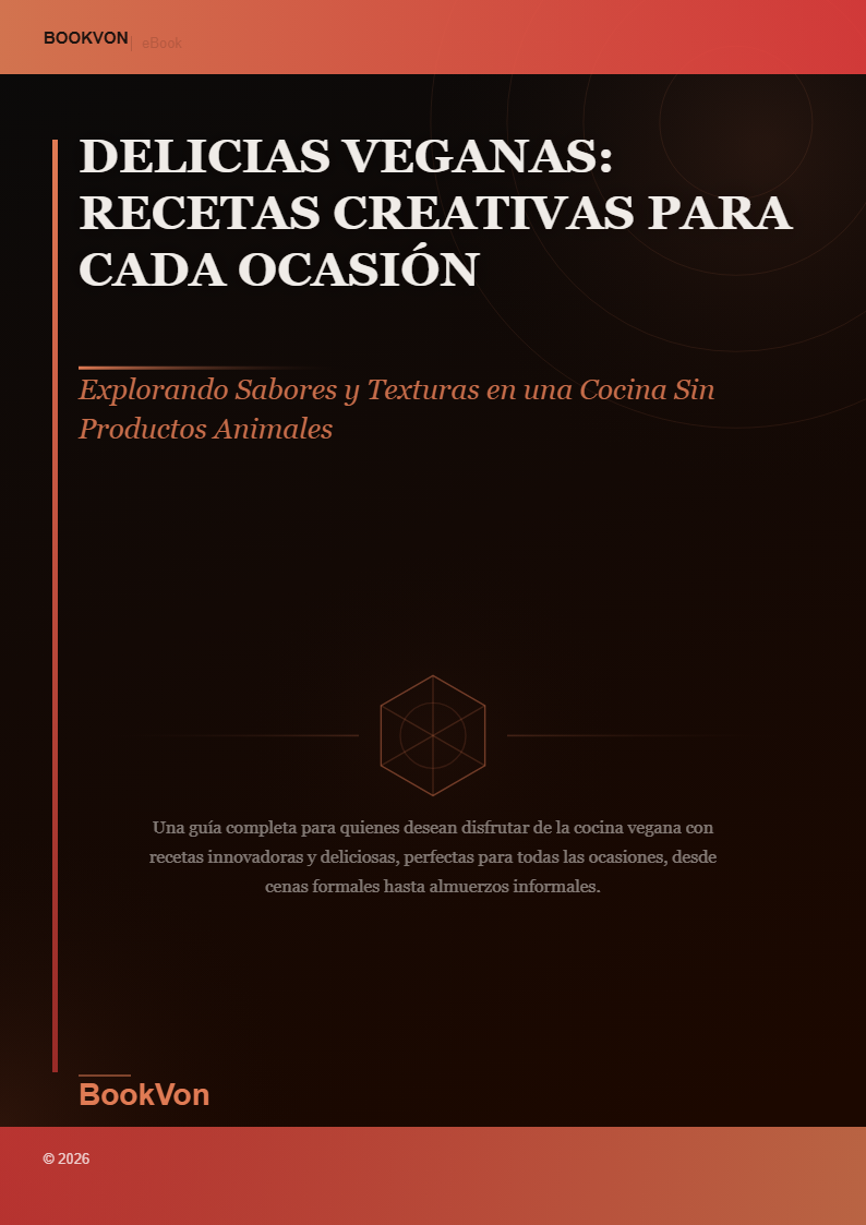 Delicias Veganas: Recetas Creativas para Cada Ocasión