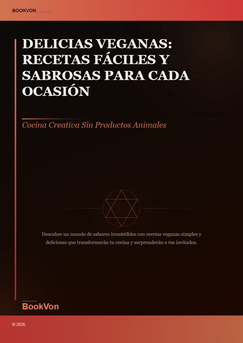 Delicias Veganas: Recetas Fáciles y Sabrosas para Cada Ocasión