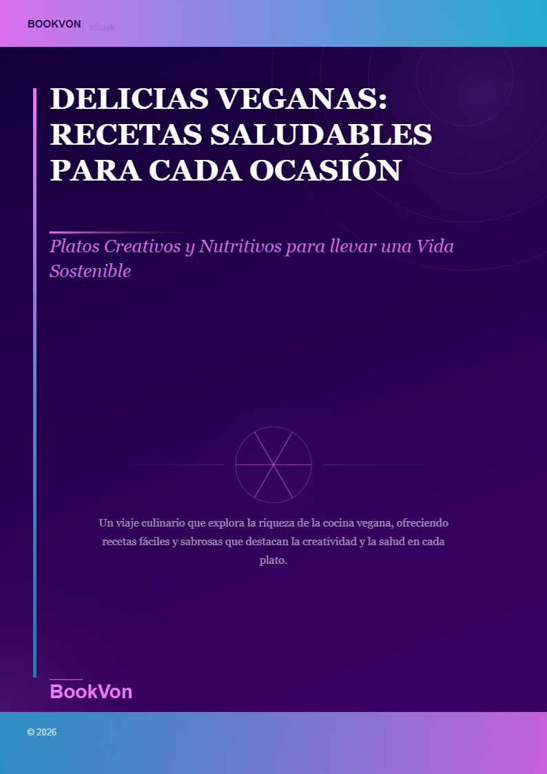 Delicias Veganas: Recetas Saludables para Cada Ocasión