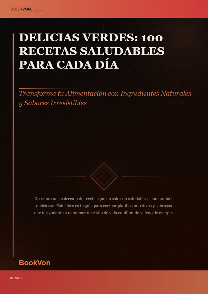 Delicias Verdes: 100 Recetas Saludables para Cada Día