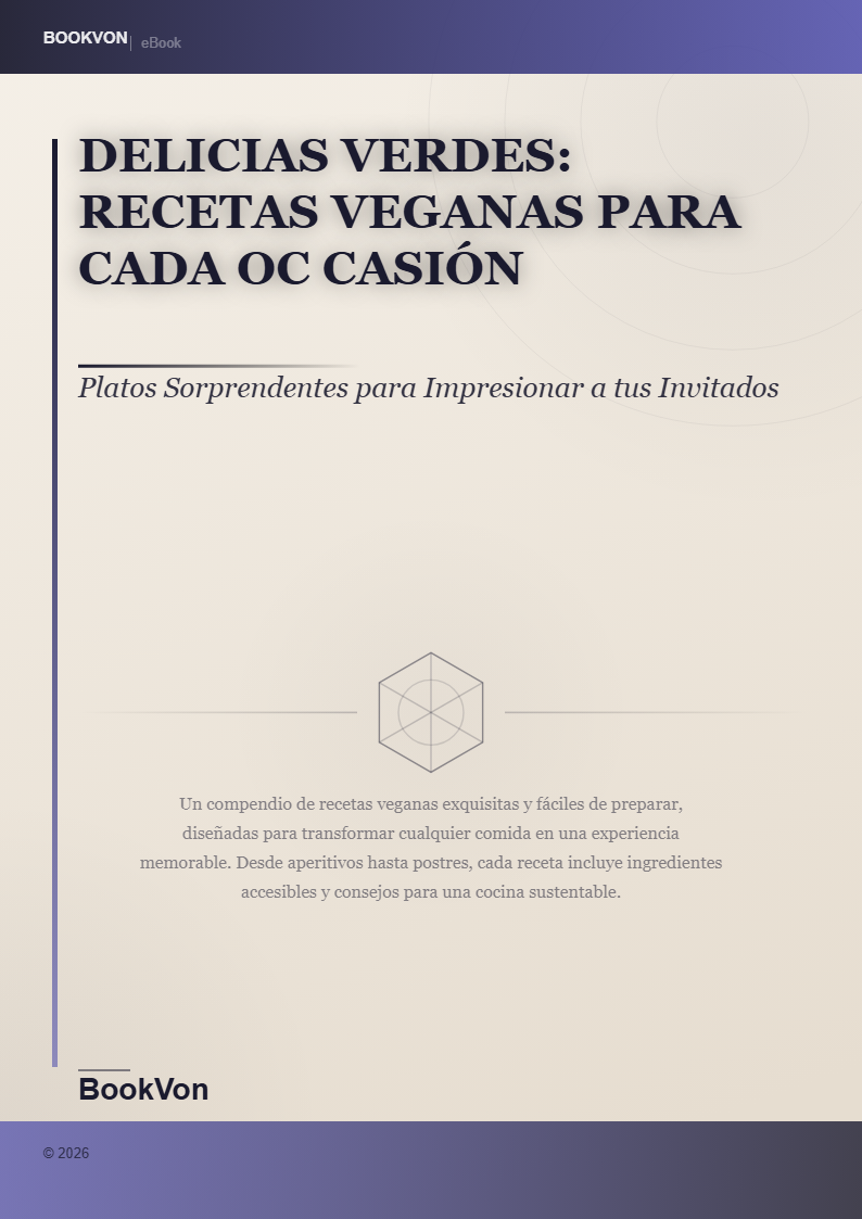 Delicias Verdes: Recetas Veganas para cada Oc casión