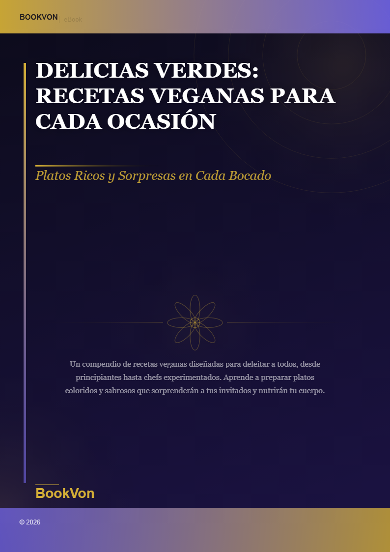 Delicias Verdes: Recetas Veganas para Cada Ocasión