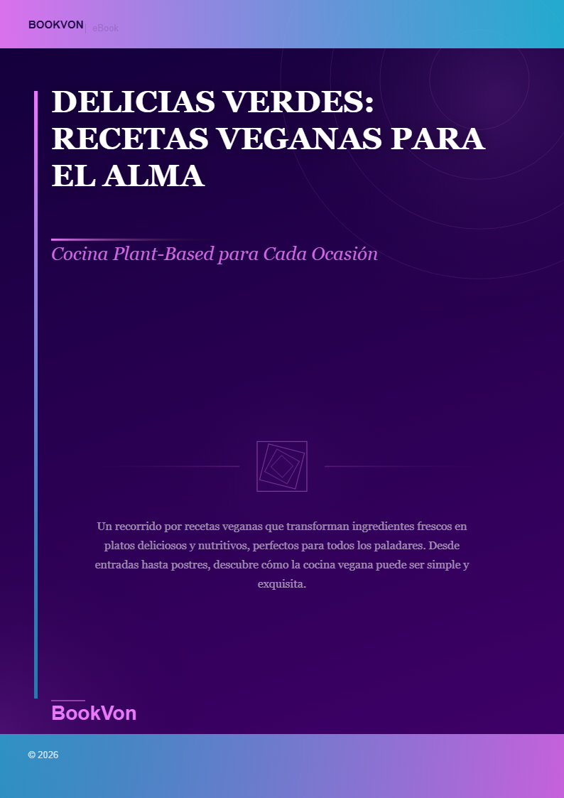 Delicias Verdes: Recetas Veganas para el Alma
