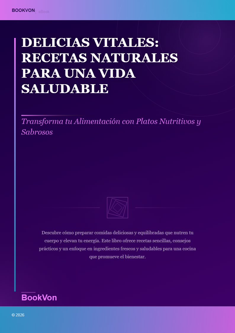 Delicias Vitales: Recetas Naturales para una Vida Saludable