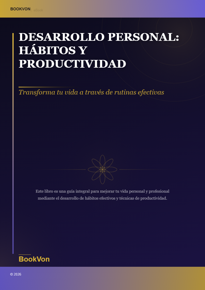 Desarrollo Personal: Hábitos y Productividad