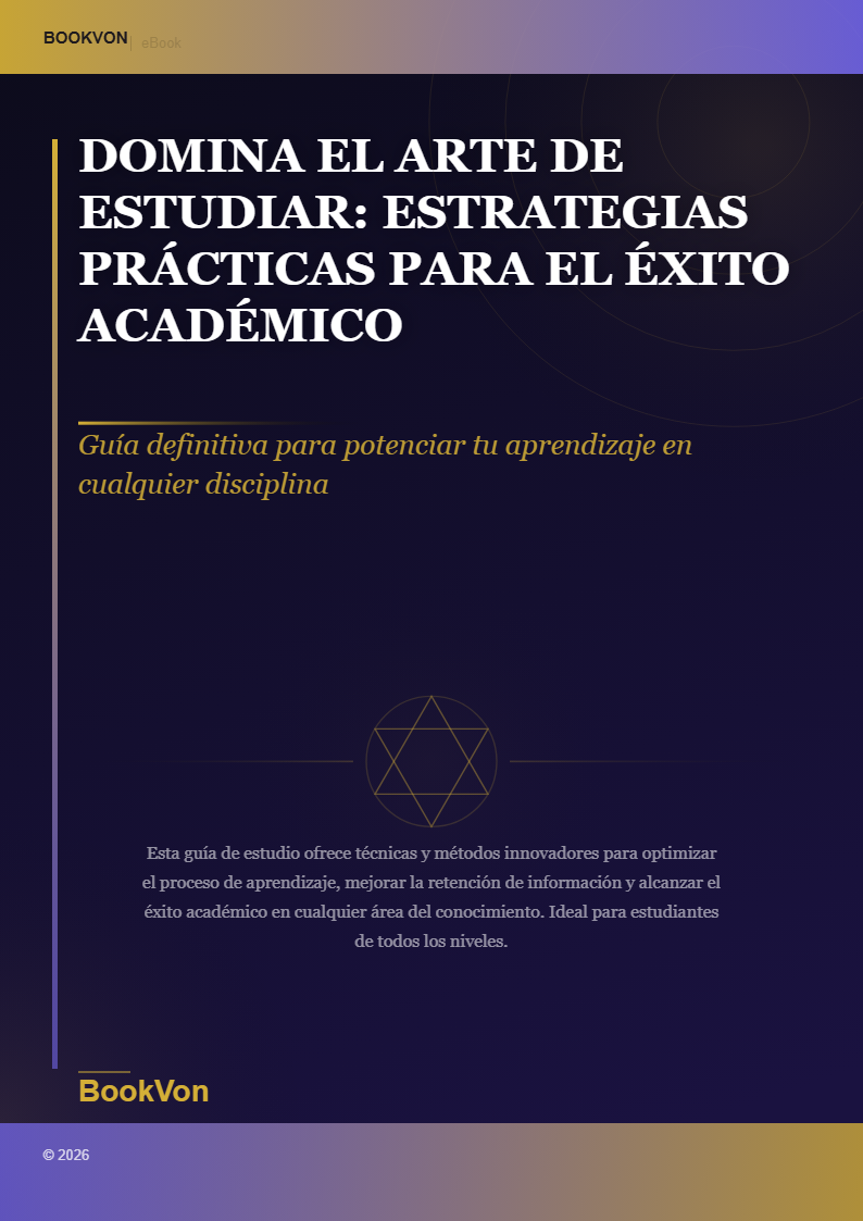 Domina el Arte de Estudiar: Estrategias Prácticas para el Éxito Académico