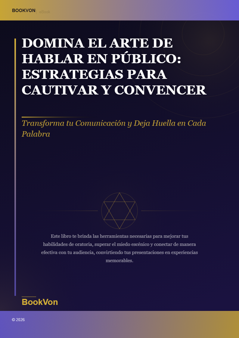 Domina el Arte de Hablar en Público: Estrategias para Cautivar y Convencer