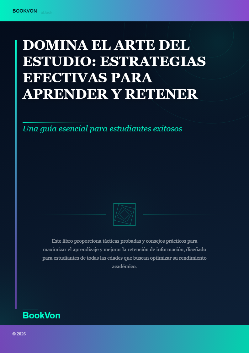 Domina el Arte del Estudio: Estrategias Efectivas para Aprender y Retener Información
