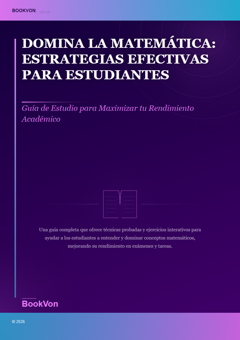 Domina la Matemática: Estrategias Efectivas para Estudiantes
