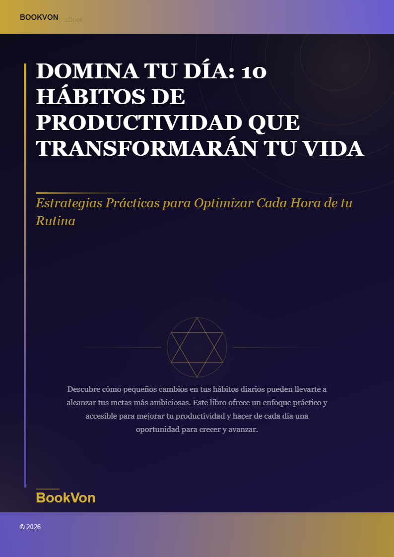 Domina Tu Día: 10 Hábitos de Productividad que Transformarán Tu Vida