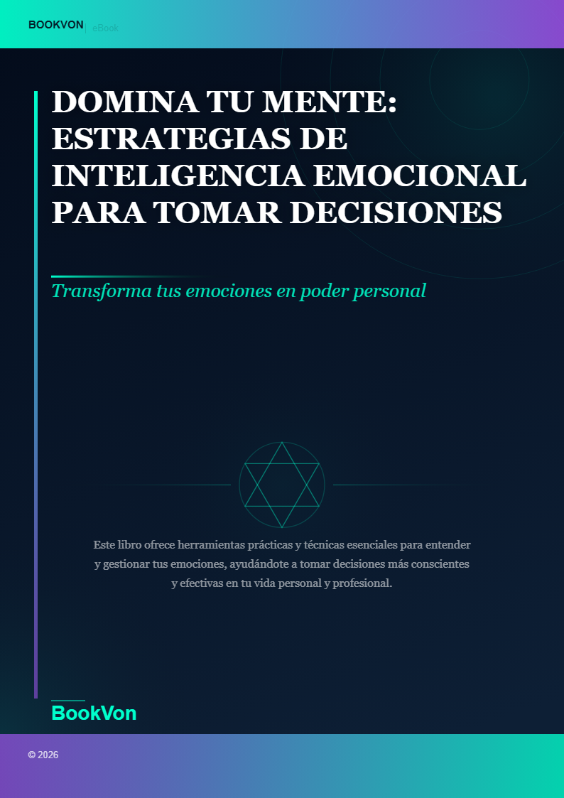 Domina Tu Mente: Estrategias de Inteligencia Emocional para Tomar Decisiones Conscientes