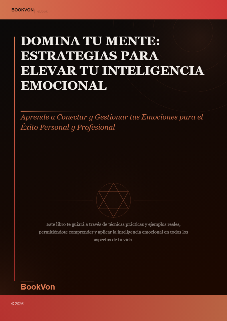 Domina Tu Mente: Estrategias para Elevar tu Inteligencia Emocional