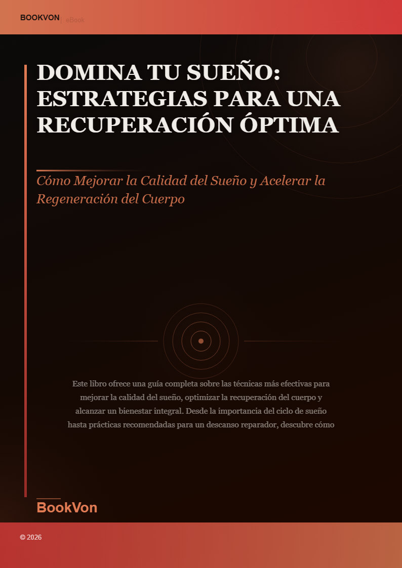 Domina Tu Sueño: Estrategias Para una Recuperación Óptima