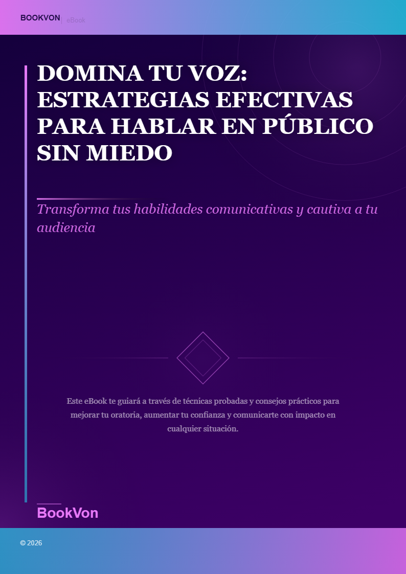 Domina Tu Voz: Estrategias Efectivas para Hablar en Público sin Miedo