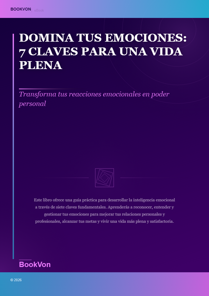 Domina tus emociones: 7 Claves para una Vida Plena
