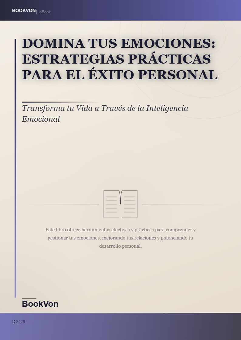 Domina tus Emociones: Estrategias Prácticas para el Éxito Personal