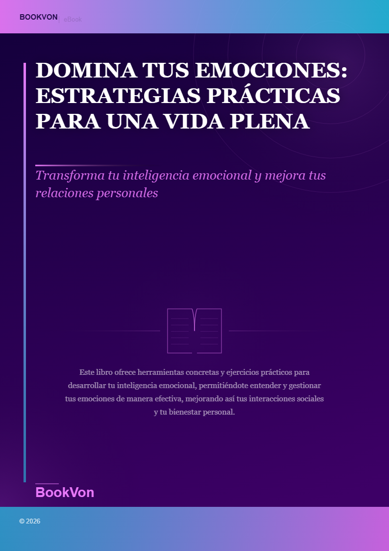 Domina tus Emociones: Estrategias Prácticas para una Vida Plena