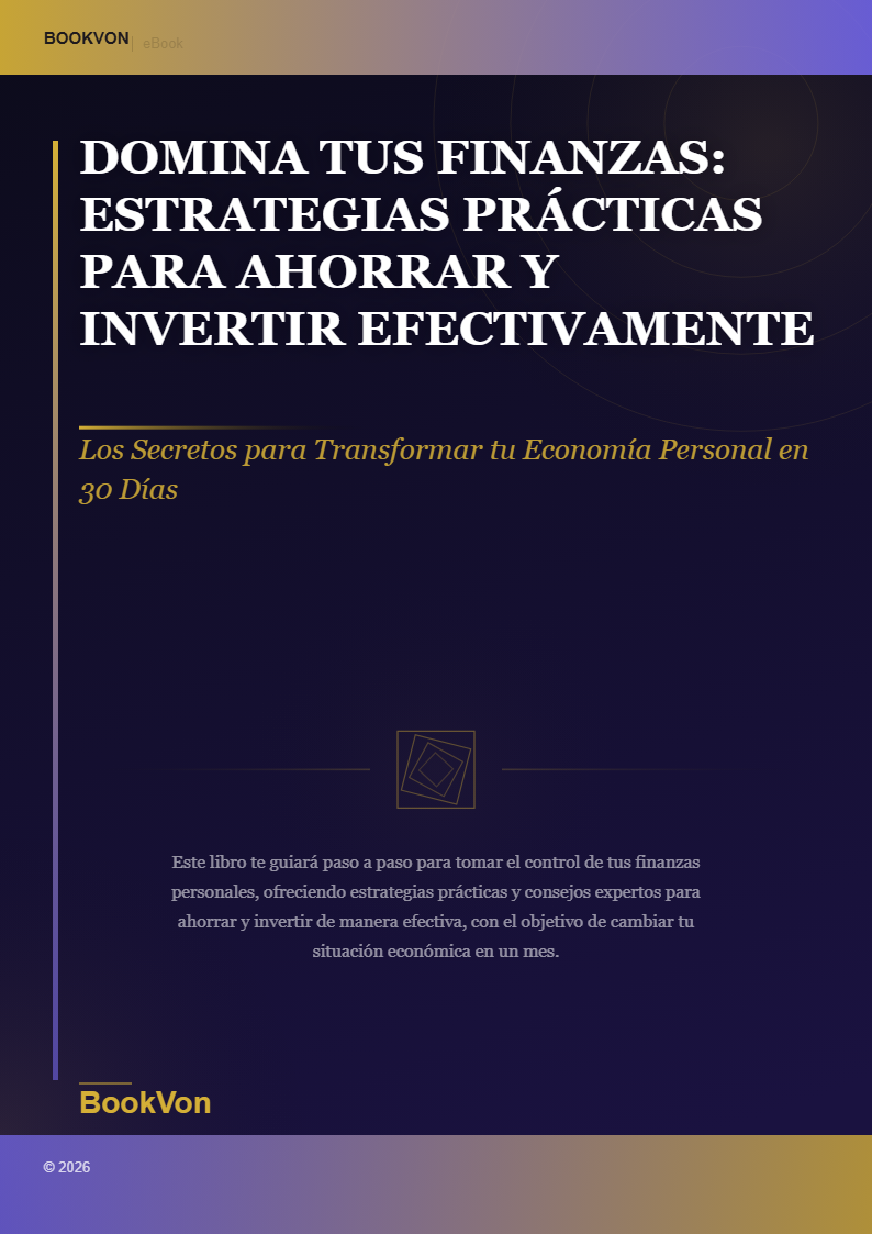 Domina tus Finanzas: Estrategias Prácticas para Ahorrar y Invertir Efectivamente
