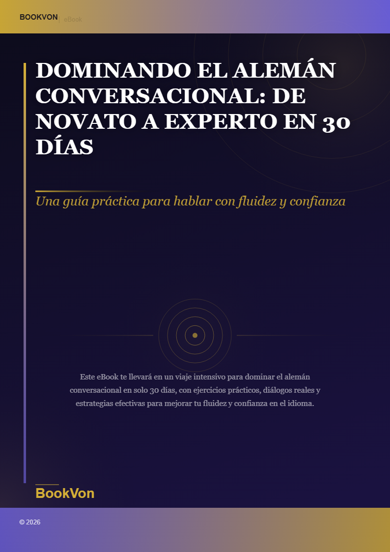 Dominando el Alemán Conversacional: De Novato a Experto en 30 Días