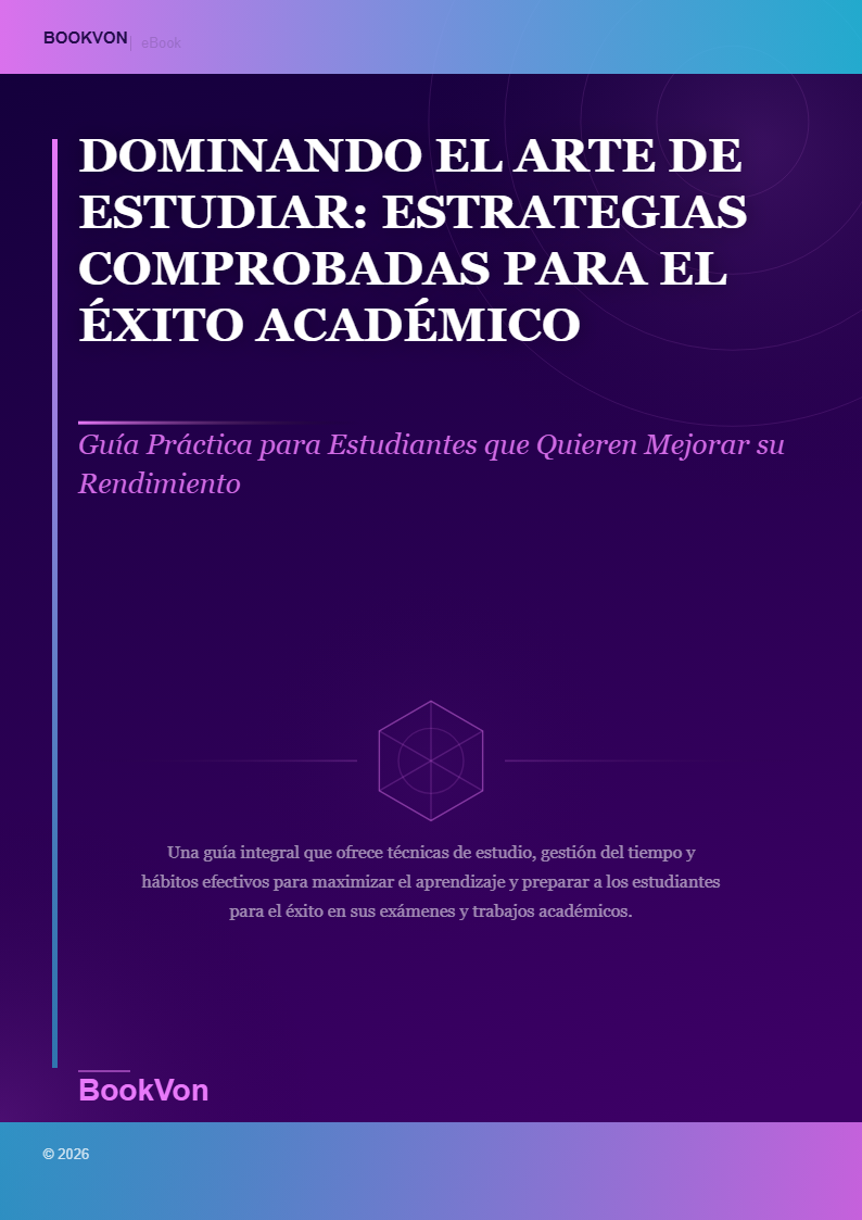 Dominando el Arte de Estudiar: Estrategias Comprobadas para el Éxito Académico