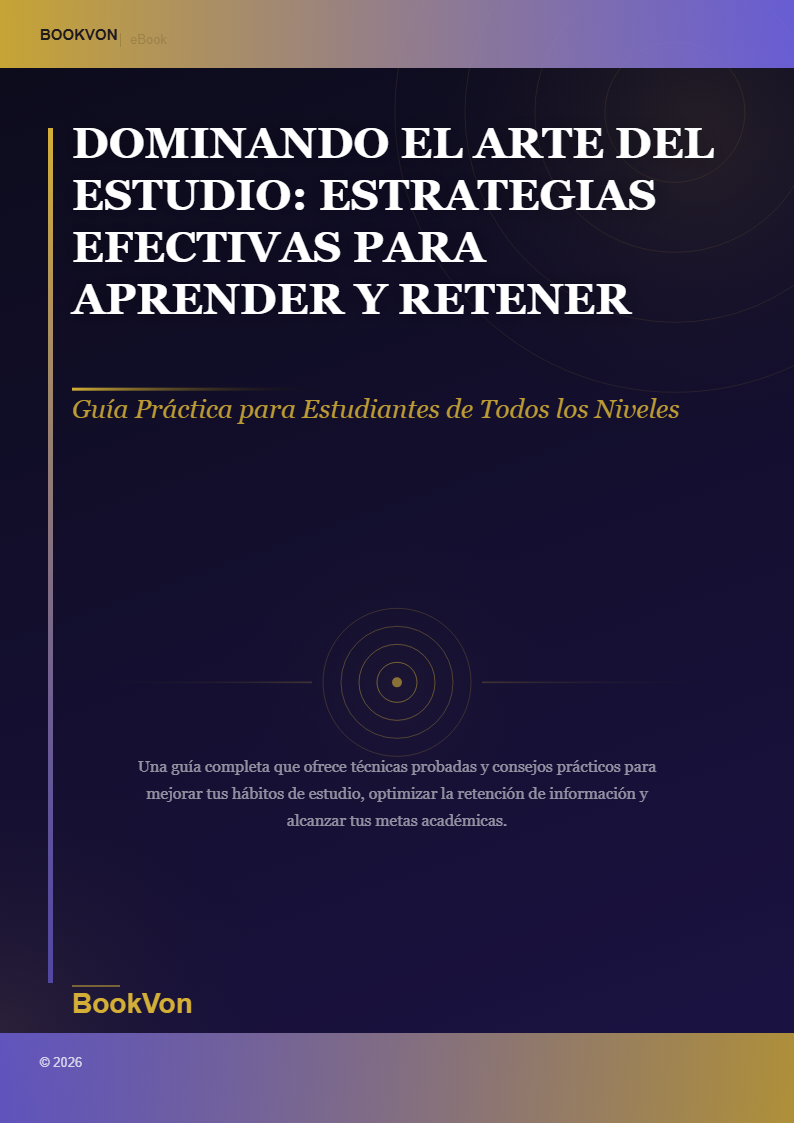 Dominando el Arte del Estudio: Estrategias Efectivas para Aprender y Retener Conocimiento