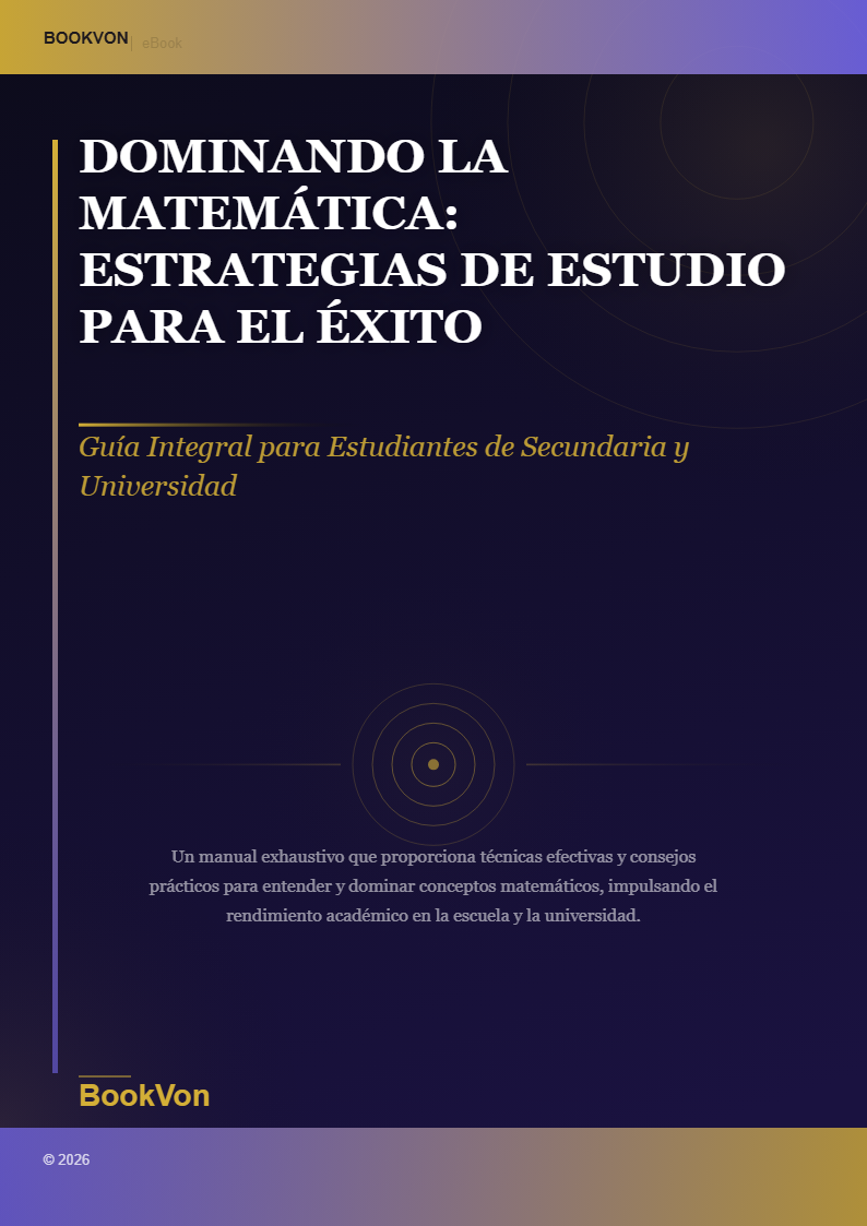 Dominando la Matemática: Estrategias de Estudio para el Éxito Académico