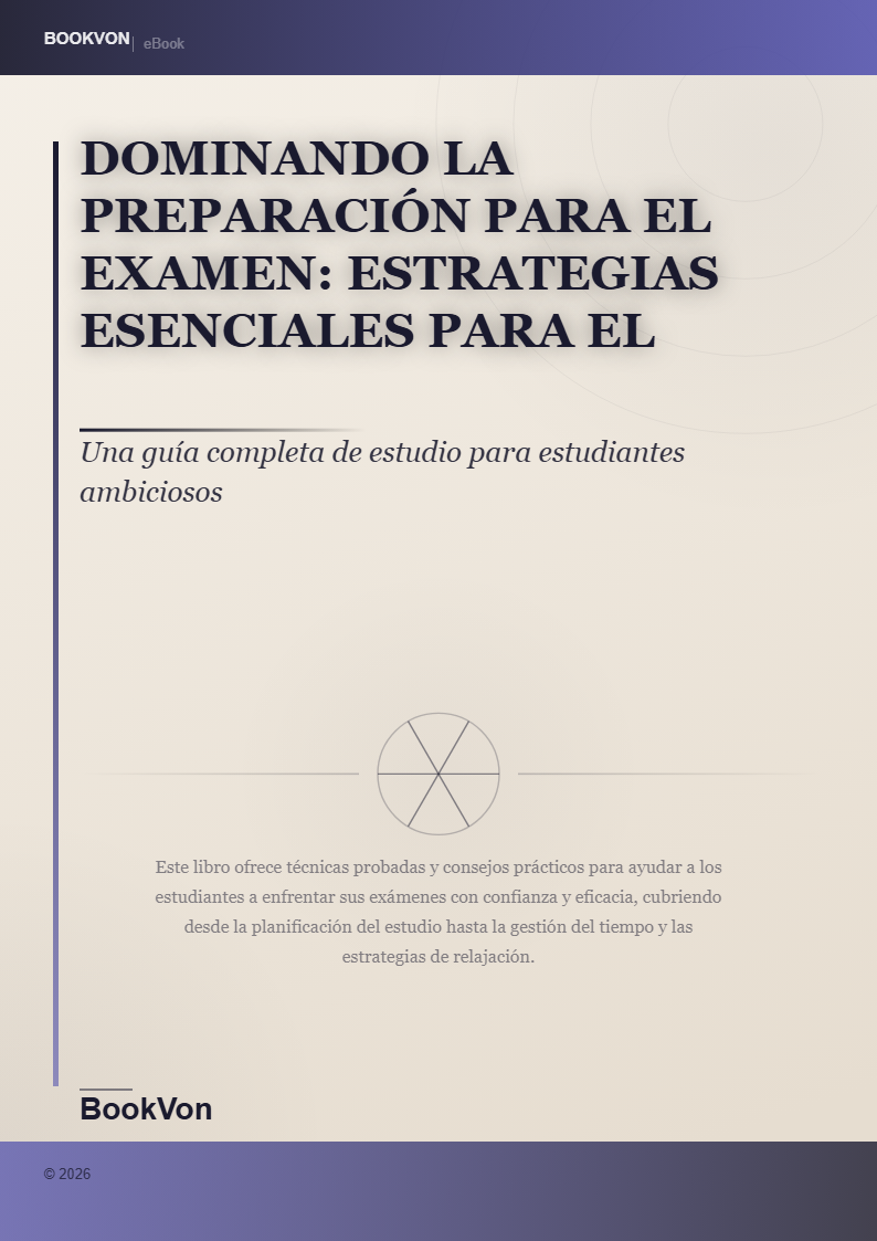 Dominando la Preparación para el Examen: Estrategias Esenciales para el Éxito Académico